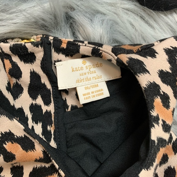 Kate Spade leopard printed dress - Picture 3 of 8
